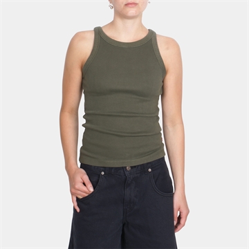 Levis Essential Racer Tank Garment Dye Deep Depths Rib